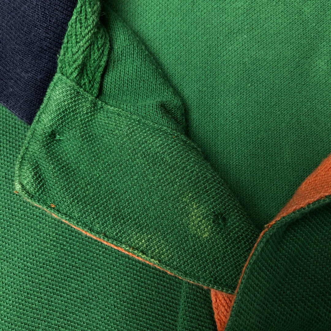 Ralph Lauren POLO by Ralph Lauren CUSTOM FIT short sleeve polo shirt, men's M size cotton green type Vintage Second Hand