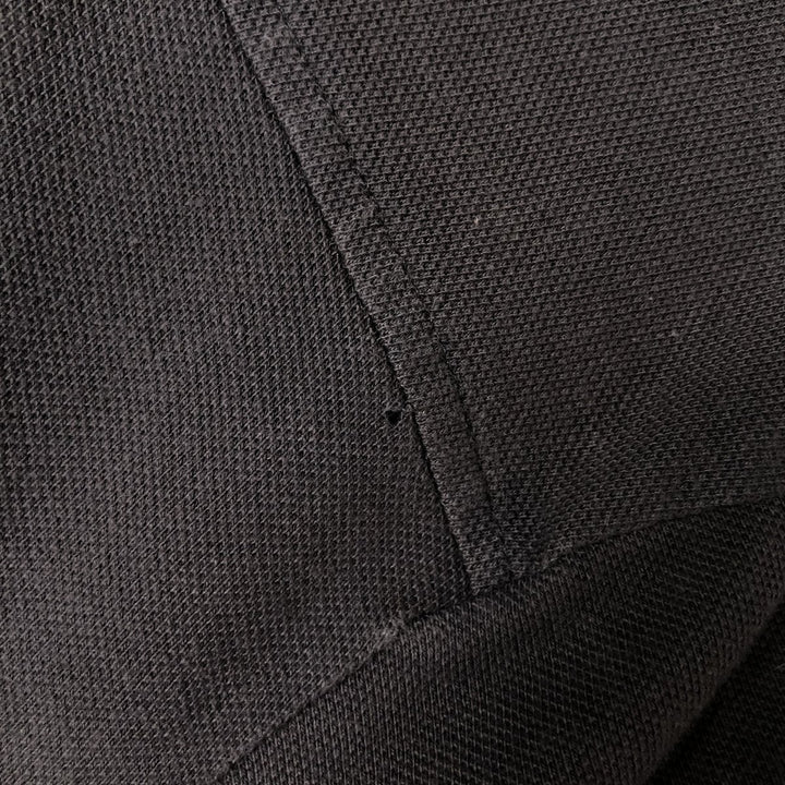 Ralph Lauren POLO by Ralph Lauren short sleeve polo shirt, men's size M cotton Charcoal Vintage Second Hand