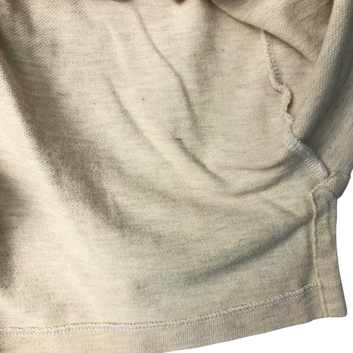 Ralph Lauren POLO by Ralph Lauren short sleeve polo shirt, men's size L cotton unbleached Vintage Second Hand
