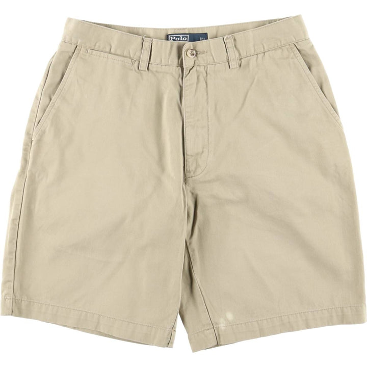 Ralph Lauren POLO by Ralph Lauren PROSPECT SHORT Chino shorts Short pants Men's W32 equivalent cotton Beige type Vintage Second Hand