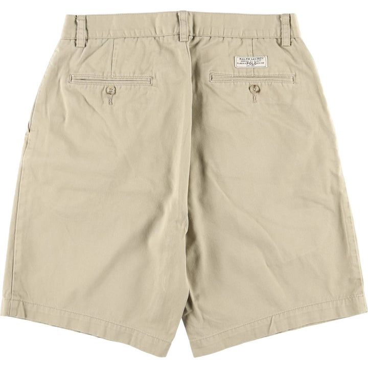 Ralph Lauren POLO by Ralph Lauren PROSPECT SHORT Chino shorts Short pants Men's W32 equivalent cotton Beige type Vintage Second Hand