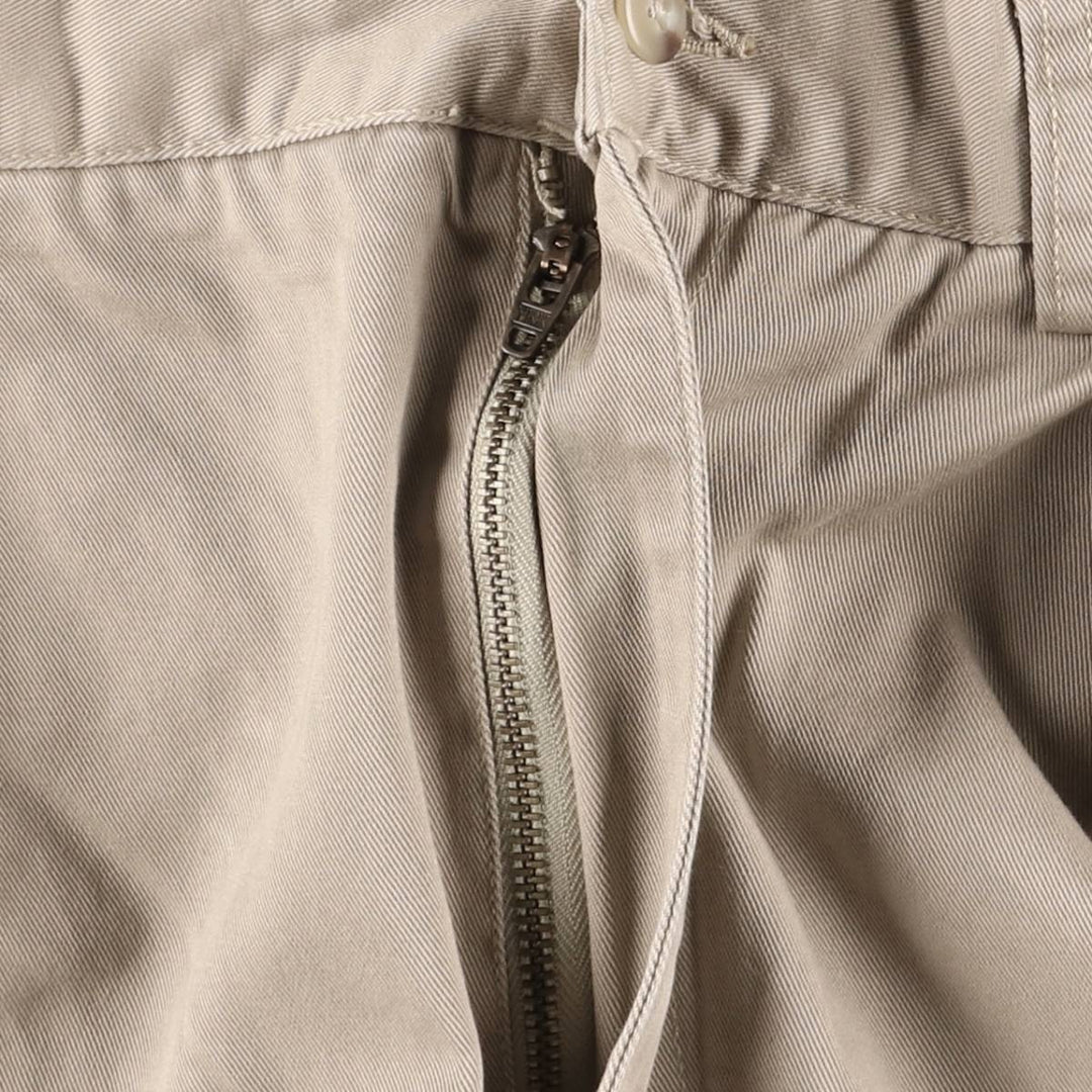 Ralph Lauren POLO by Ralph Lauren TYLER SHORT Two-pleat chino shorts, short pants, men's size W34 cotton Beige type Vintage Second Hand