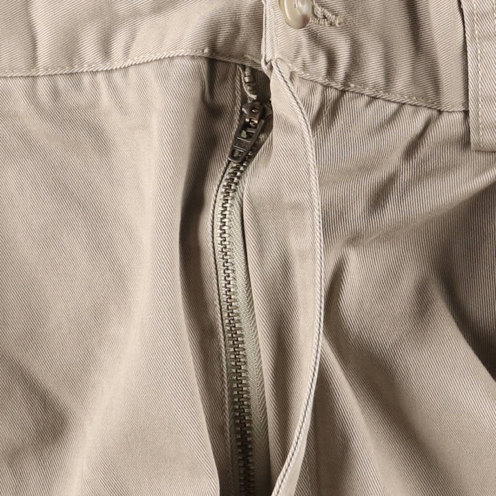 Ralph Lauren POLO by Ralph Lauren TYLER SHORT Two-pleat chino shorts, short pants, men's size W34 cotton Beige type Vintage Second Hand
