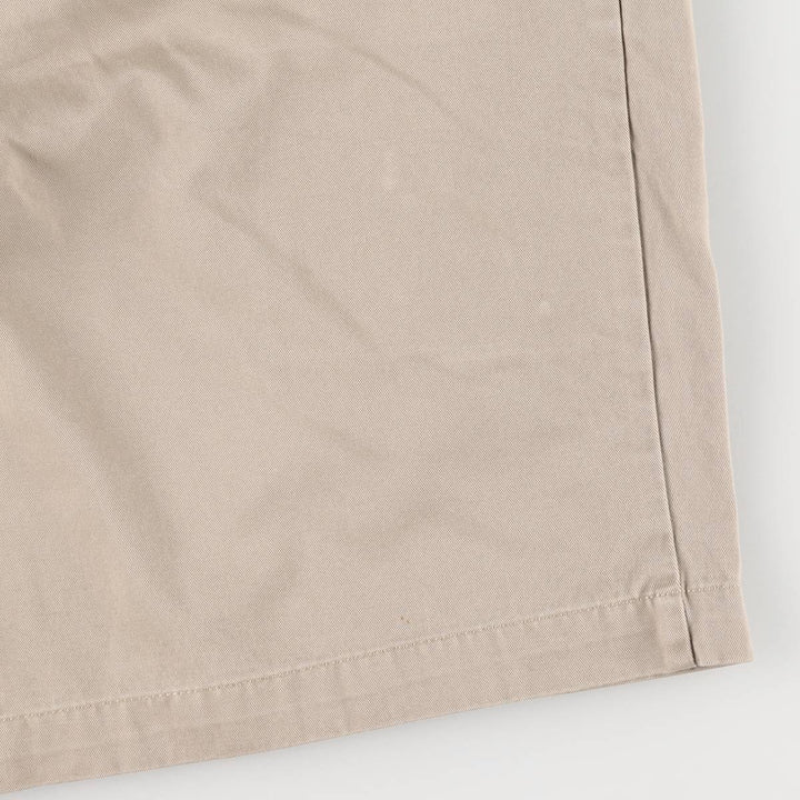Ralph Lauren POLO by Ralph Lauren TYLER SHORT Two-pleat chino shorts, short pants, men's size W34 cotton Beige type Vintage Second Hand