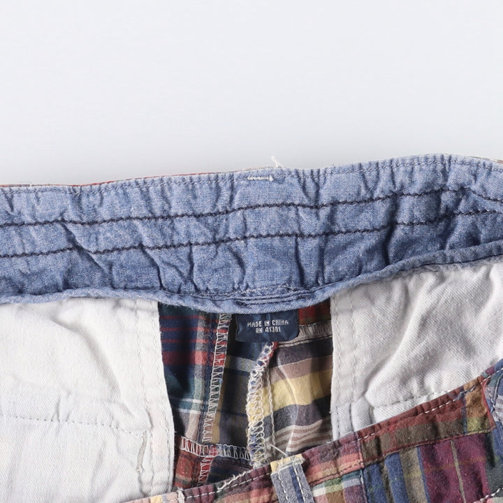 Ralph Lauren POLO by Ralph Lauren Check Pattern Cotton Shorts Short Pants Men's W36 cotton multicolor Vintage Second Hand
