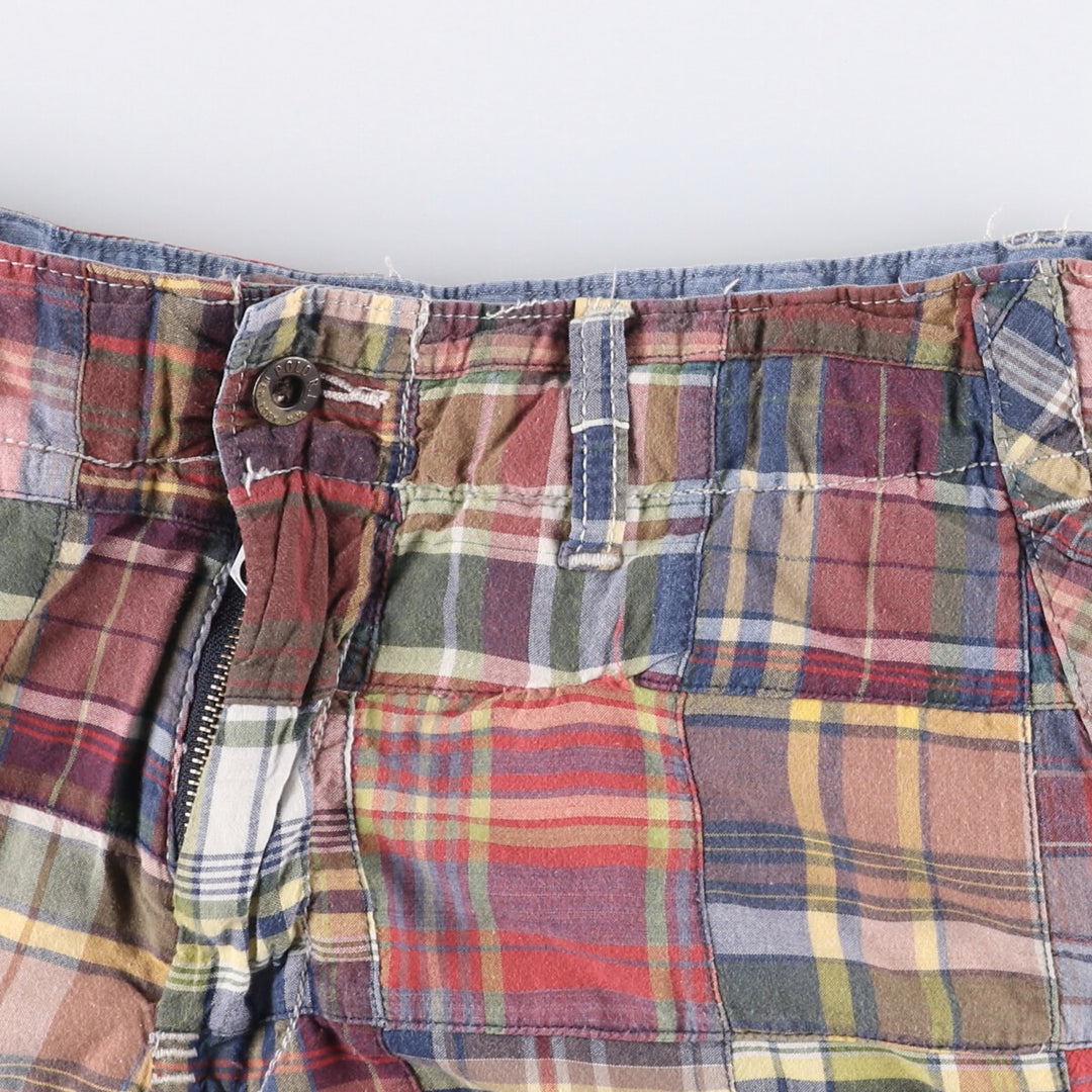 Ralph Lauren POLO by Ralph Lauren Check Pattern Cotton Shorts Short Pants Men's W36 cotton multicolor Vintage Second Hand