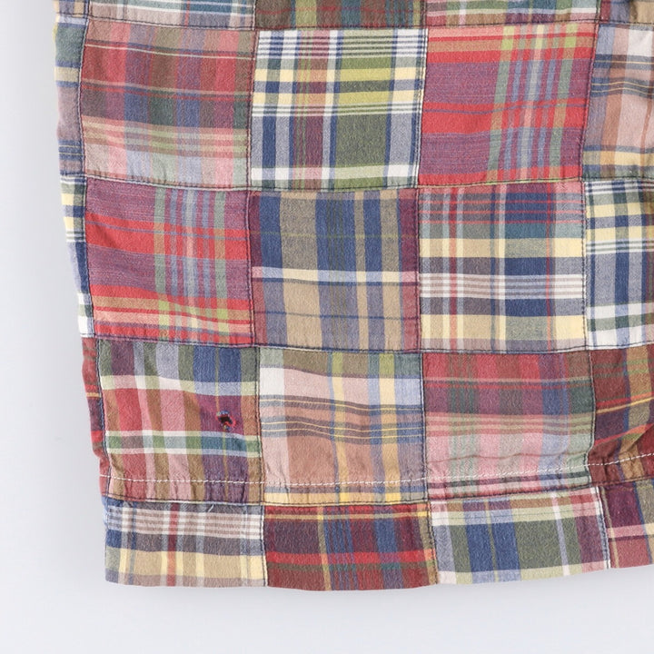 Ralph Lauren POLO by Ralph Lauren Check Pattern Cotton Shorts Short Pants Men's W36 cotton multicolor Vintage Second Hand