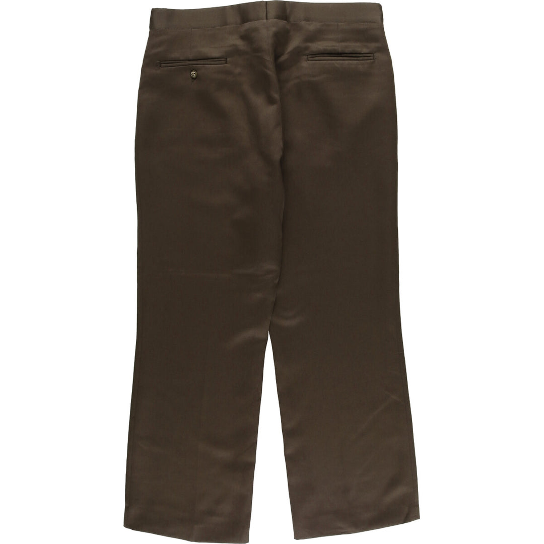 Vintage 70'S SANSABELT slacks for men, size W36 unclear brown type Vintage Second Hand