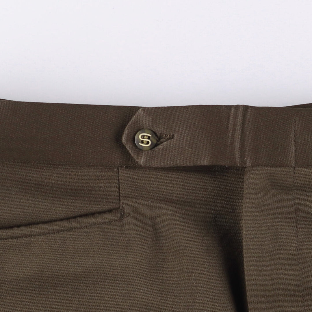 Vintage 70'S SANSABELT slacks for men, size W36 unclear brown type Vintage Second Hand