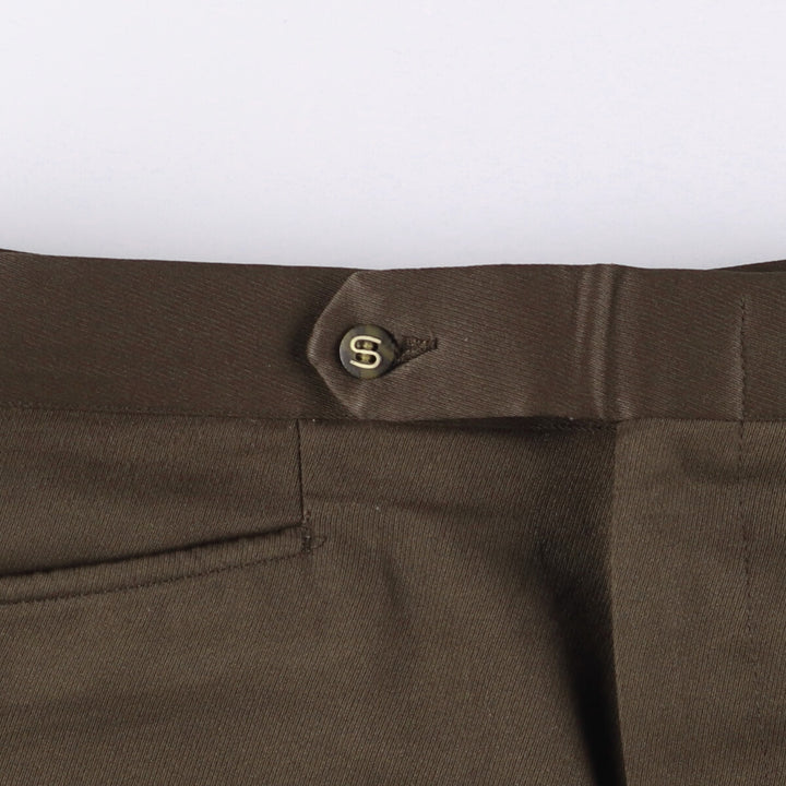 Vintage 70'S SANSABELT slacks for men, size W36 unclear brown type Vintage Second Hand