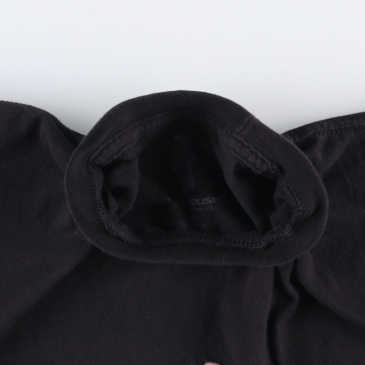 BILLIEEILISH Billie Eilish Band T-shirt Band T Men's M size cotton black type Vintage Second Hand