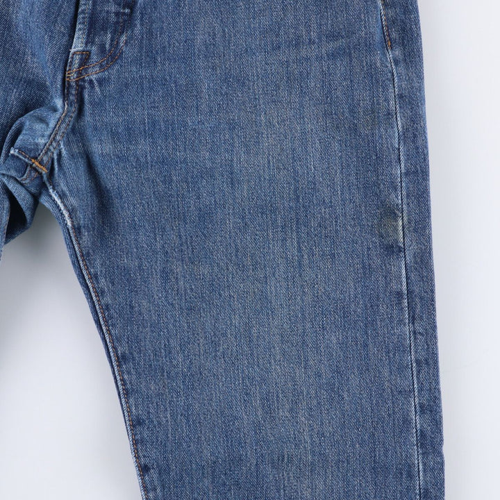Levi's 501 Big E Straight Denim Pants, Men's Size 34 (approx.) cotton blue type Vintage Second Hand