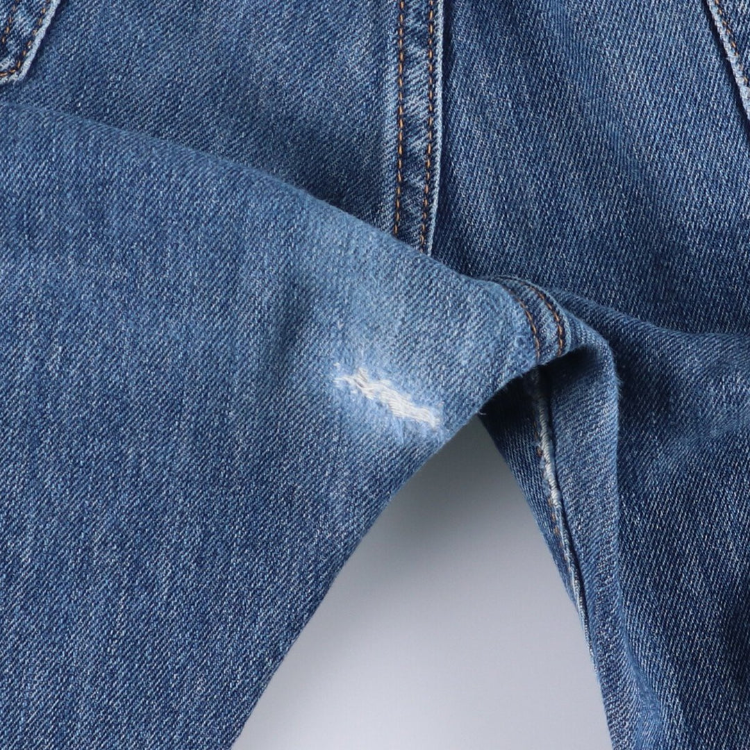 Levi's 501 Big E Straight Denim Pants, Men's Size 34 (approx.) cotton blue type Vintage Second Hand