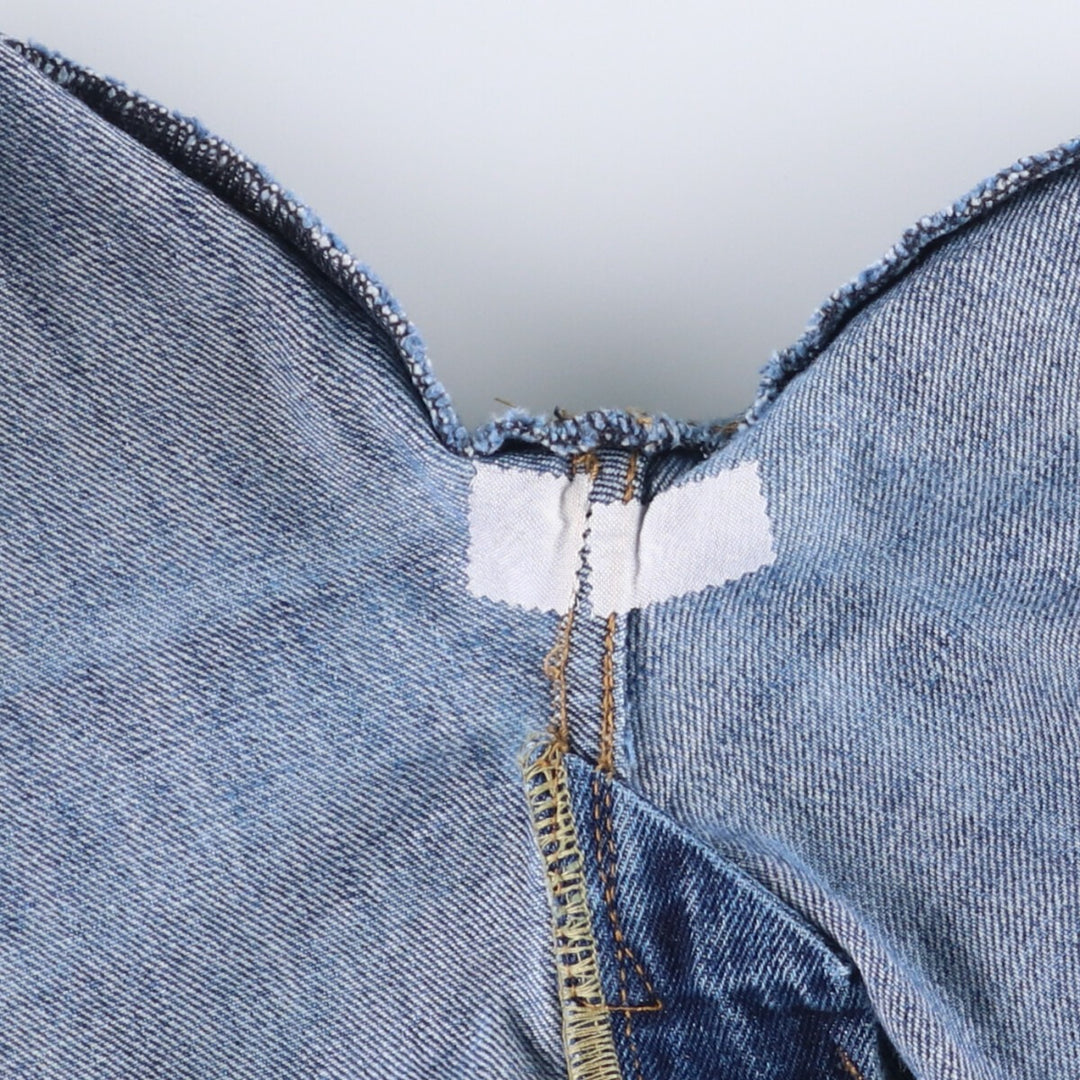 Levi's 501 Big E Straight Denim Pants, Men's Size 34 (approx.) cotton blue type Vintage Second Hand