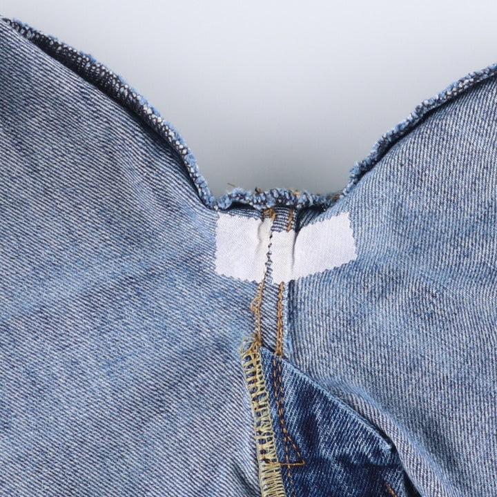 Levi's 501 Big E Straight Denim Pants, Men's Size 34 (approx.) cotton blue type Vintage Second Hand
