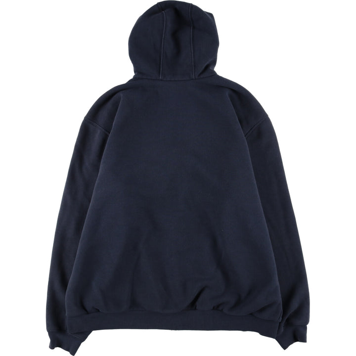 Carhartt Sweat Full Zip Hoodie Men's XL cotton navy blue type Vintage Second Hand