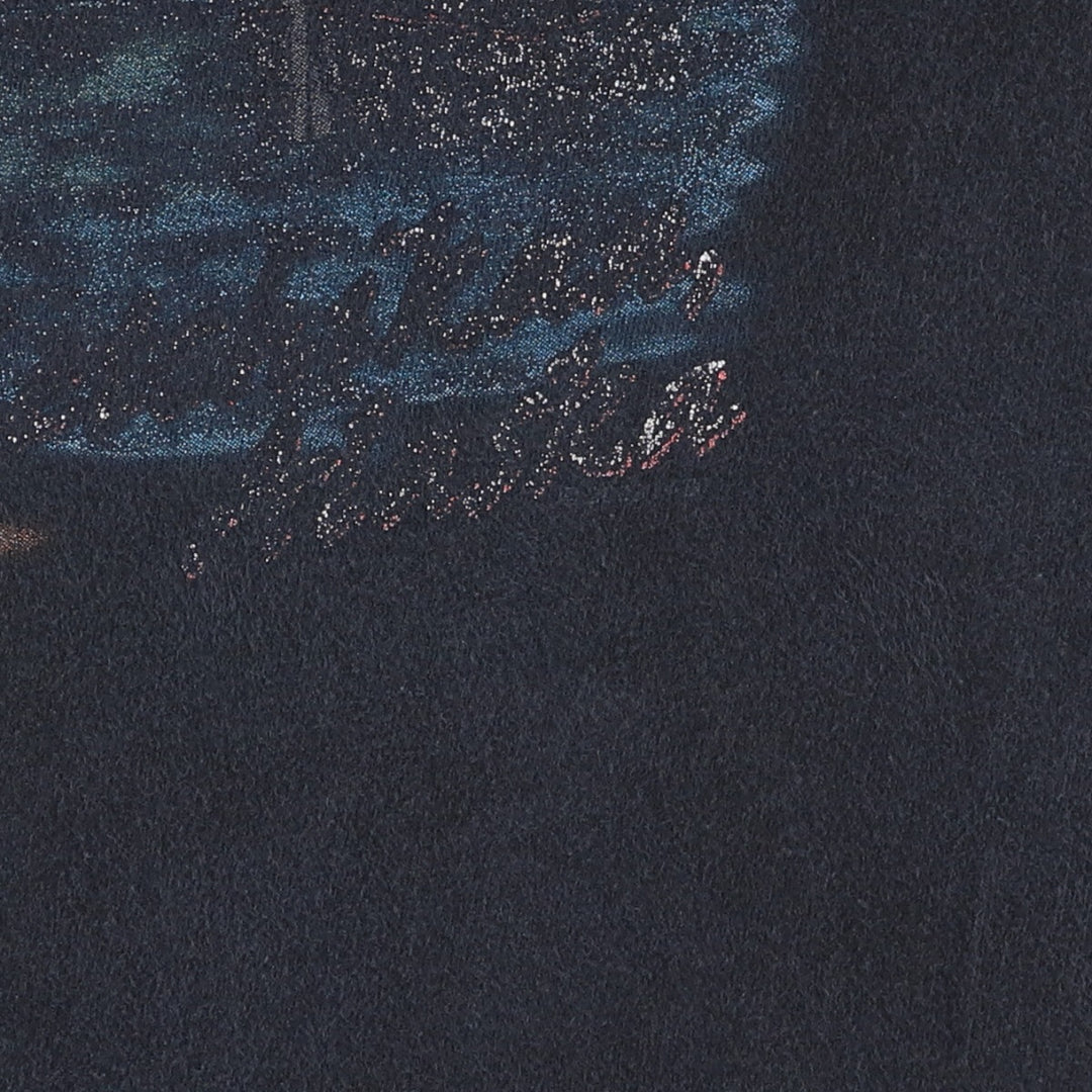 00'S Harley-Davidson Motorcycle Bike T-shirt Made in USA Men's M size cotton black type Vintage Second Hand