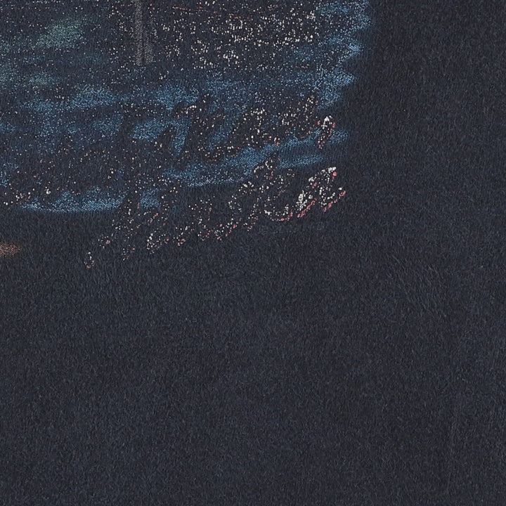 00'S Harley-Davidson Motorcycle Bike T-shirt Made in USA Men's M size cotton black type Vintage Second Hand