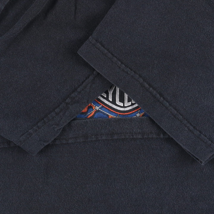 00'S Harley-Davidson Motorcycle Bike T-shirt Made in USA Men's M size cotton black type Vintage Second Hand