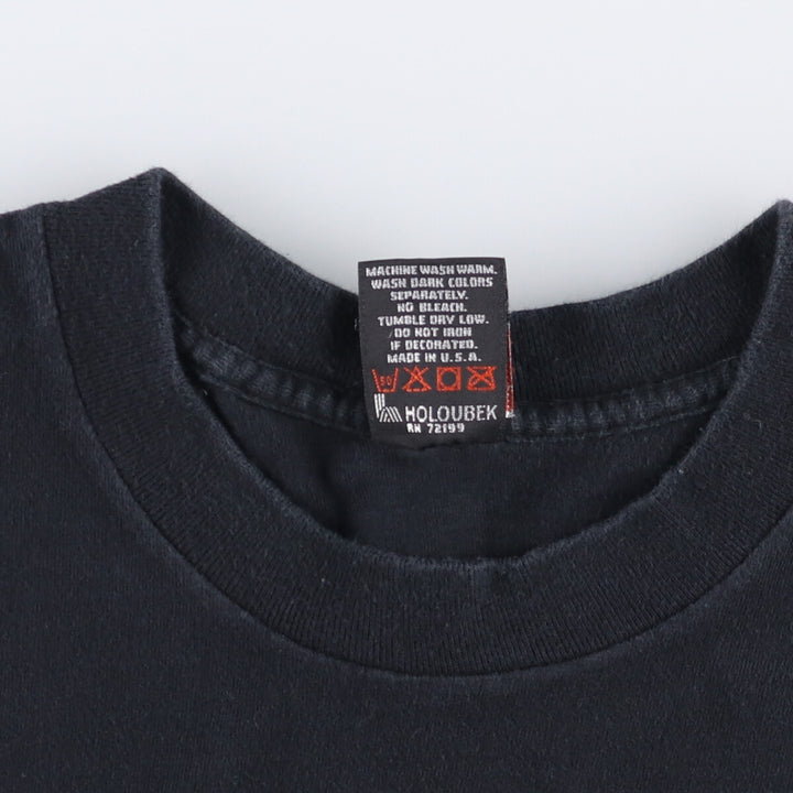90'S Harley-Davidson Motorcycle Bike T-shirt Made in USA Men's L Vintage cotton black type Vintage Second Hand