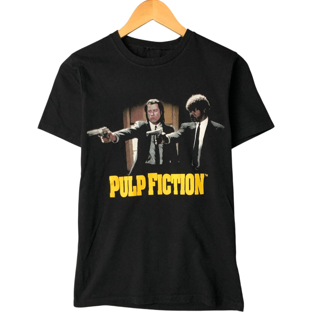 PULP FICTION Pulp Fiction Movie T-shirt Men's S size cotton black type Vintage Second Hand