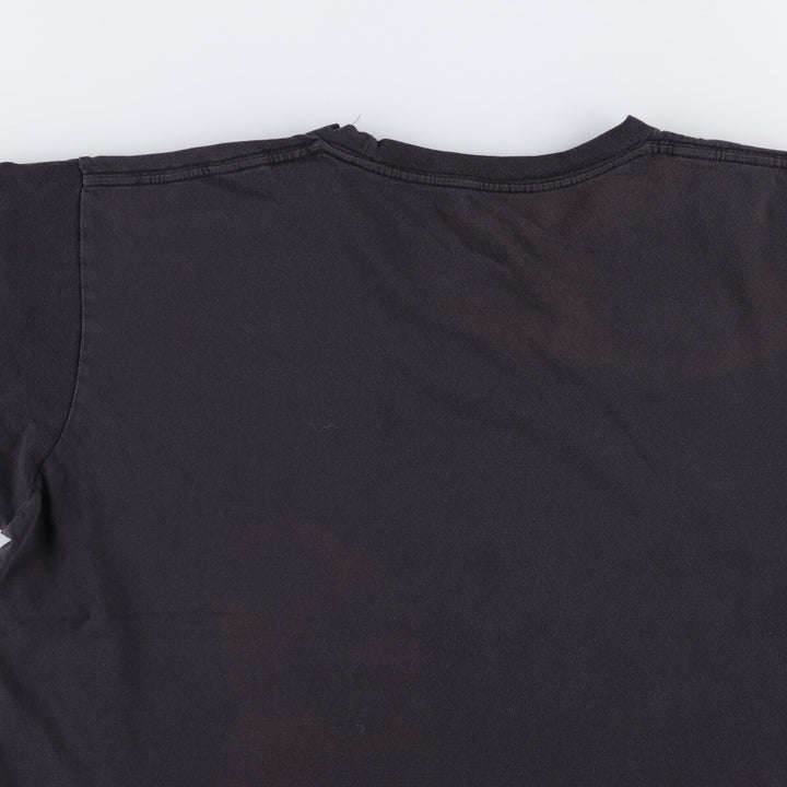 STRANGER THINGS Stranger Things Movie T-shirt Men's L size cotton black type Vintage Second Hand