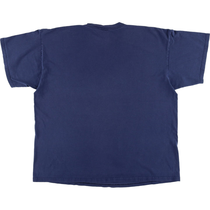 Vintage 90'S Nike Sports T-shirt, Made in USA, Men's XXL cotton navy blue type Vintage Second Hand