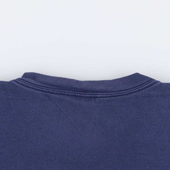 Vintage 90'S Nike Sports T-shirt, Made in USA, Men's XXL cotton navy blue type Vintage Second Hand