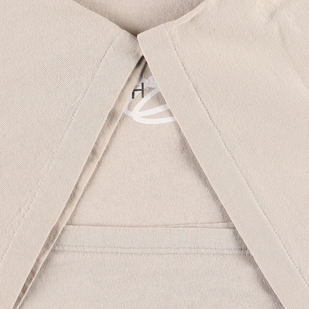 Mossimo logo print T-shirt, Made in USA, Men's size L cotton Beige type Vintage Second Hand