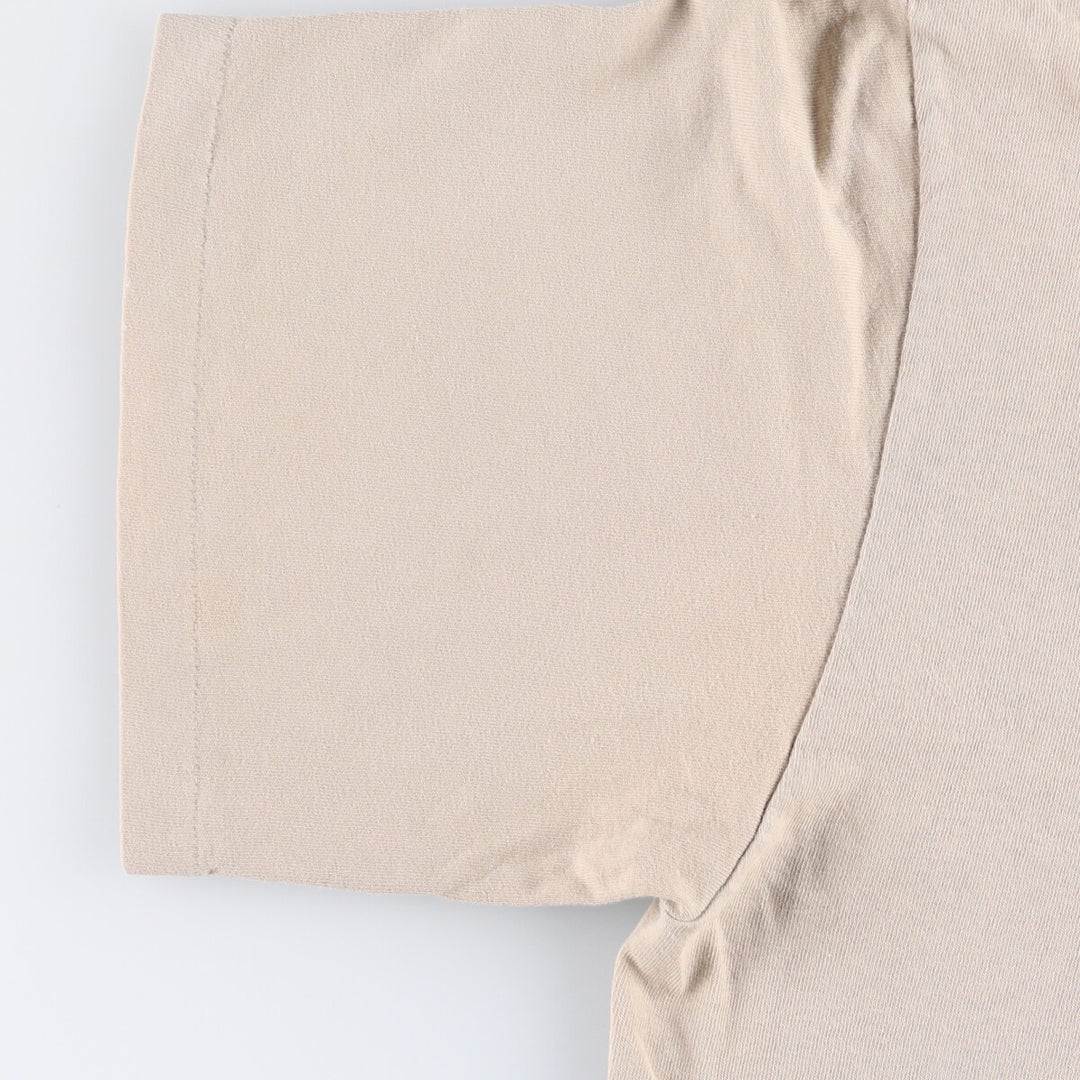 Mossimo logo print T-shirt, Made in USA, Men's size L cotton Beige type Vintage Second Hand