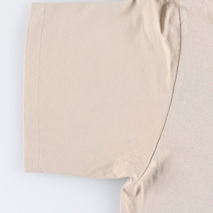 Mossimo logo print T-shirt, Made in USA, Men's size L cotton Beige type Vintage Second Hand
