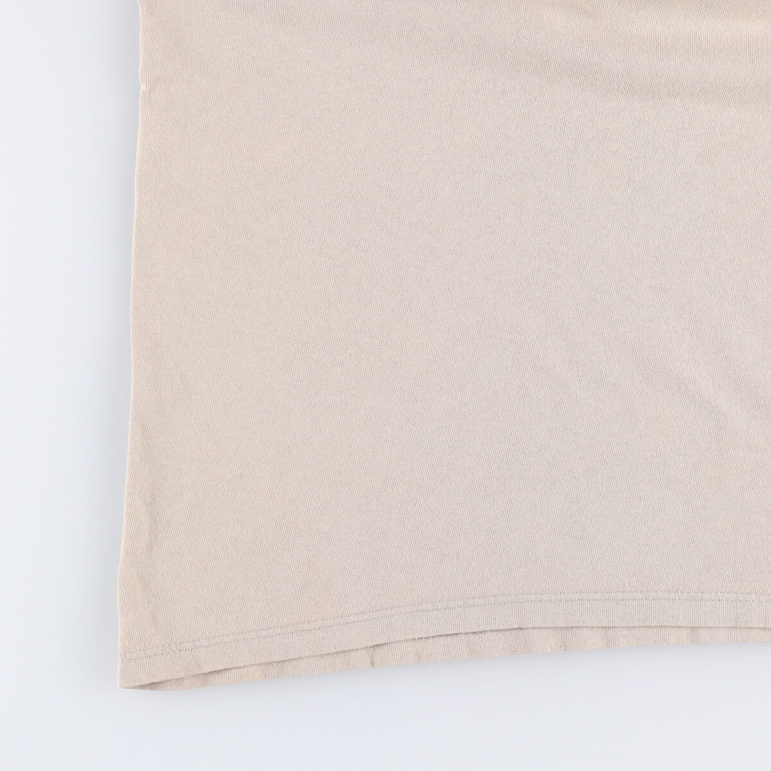 Mossimo logo print T-shirt, Made in USA, Men's size L cotton Beige type Vintage Second Hand
