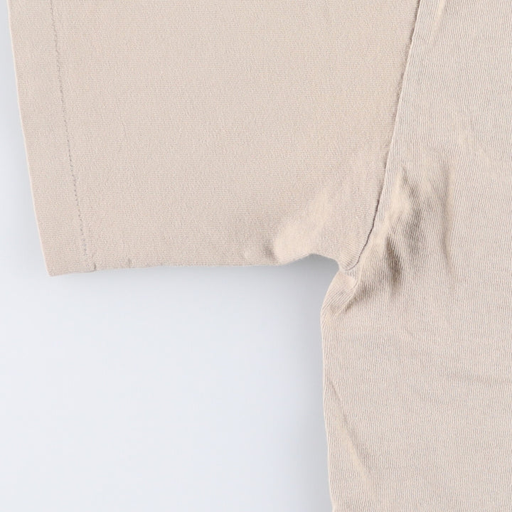Mossimo logo print T-shirt, Made in USA, Men's size L cotton Beige type Vintage Second Hand