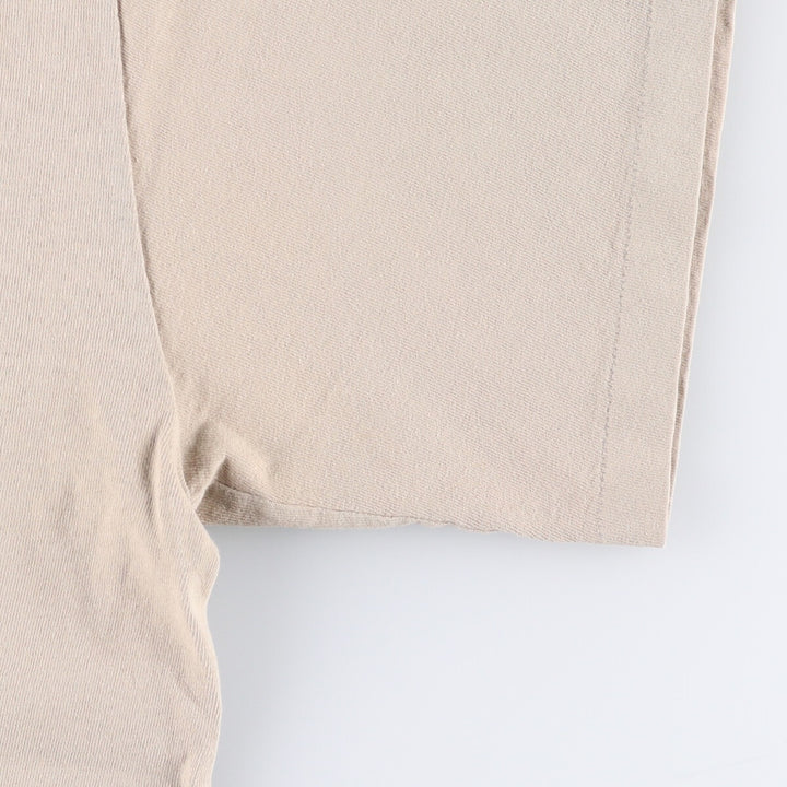 Mossimo logo print T-shirt, Made in USA, Men's size L cotton Beige type Vintage Second Hand