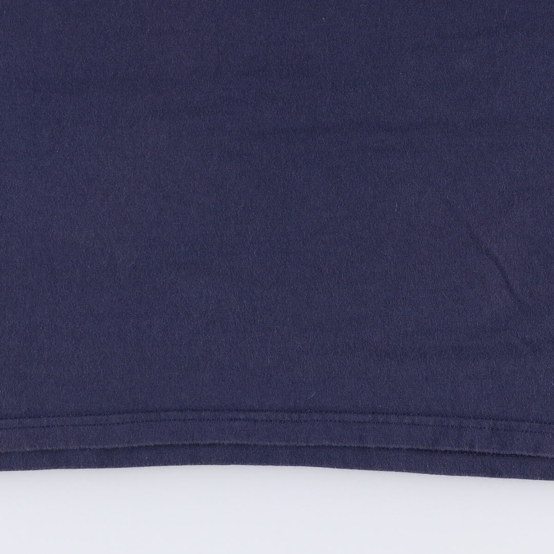 Nike Air Max logo print T-shirt, men's size L cotton navy blue type Vintage Second Hand