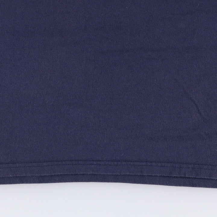 Nike Air Max logo print T-shirt, men's size L cotton navy blue type Vintage Second Hand