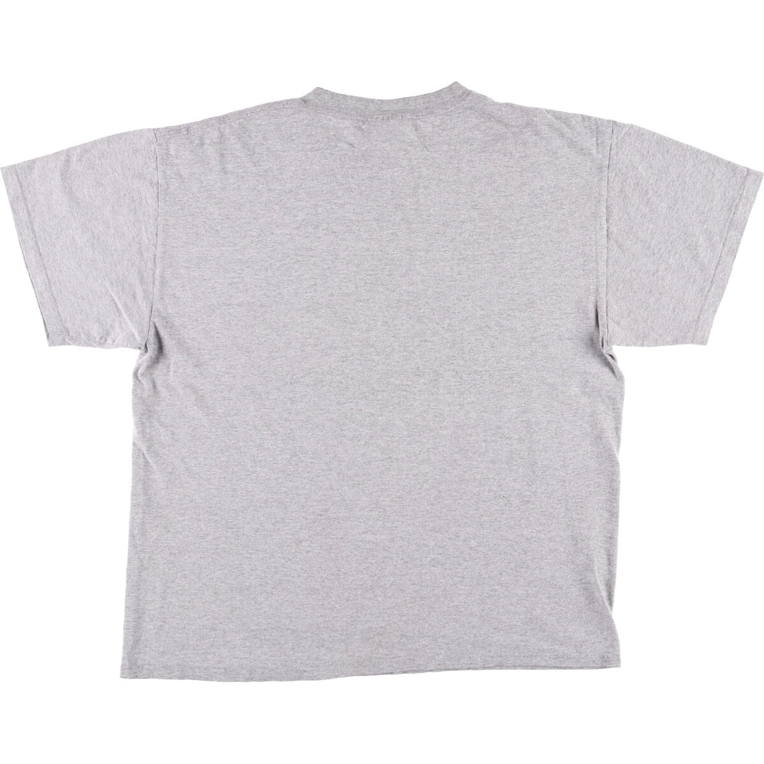 Nike Sports Print T-Shirt, Men's Size L cotton gray type Vintage Second Hand