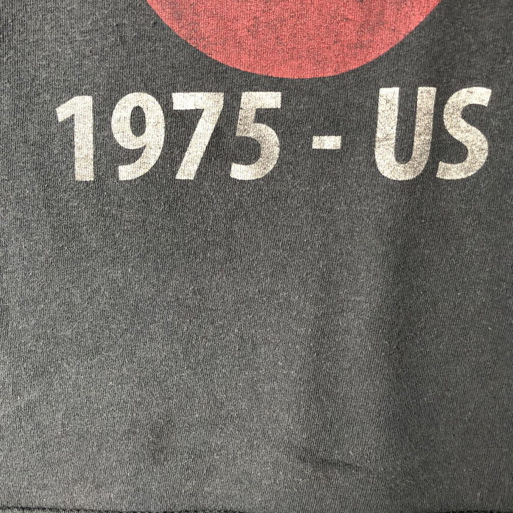 THE ROLLING STONES Band T-shirt, Men's L size cotton black type Vintage Second Hand