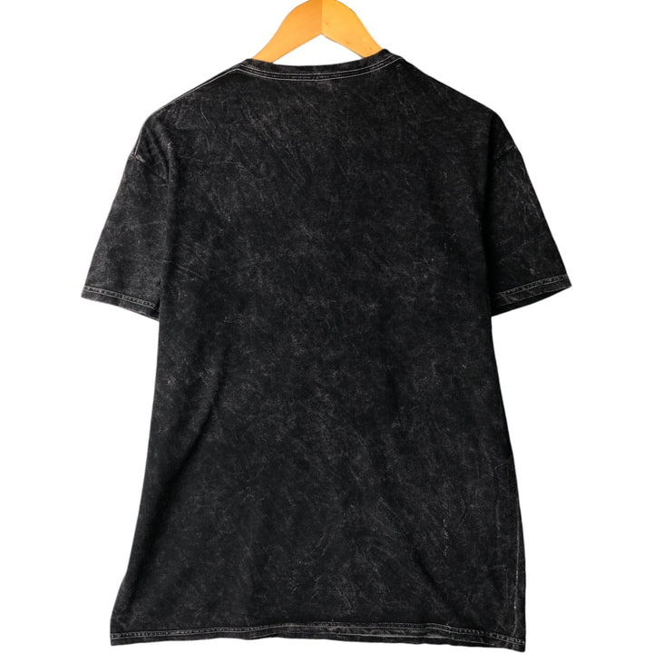 GUNS N' ROSES Guns N' Roses Band T-shirt Band Tee Men's M size cotton black type Vintage Second Hand