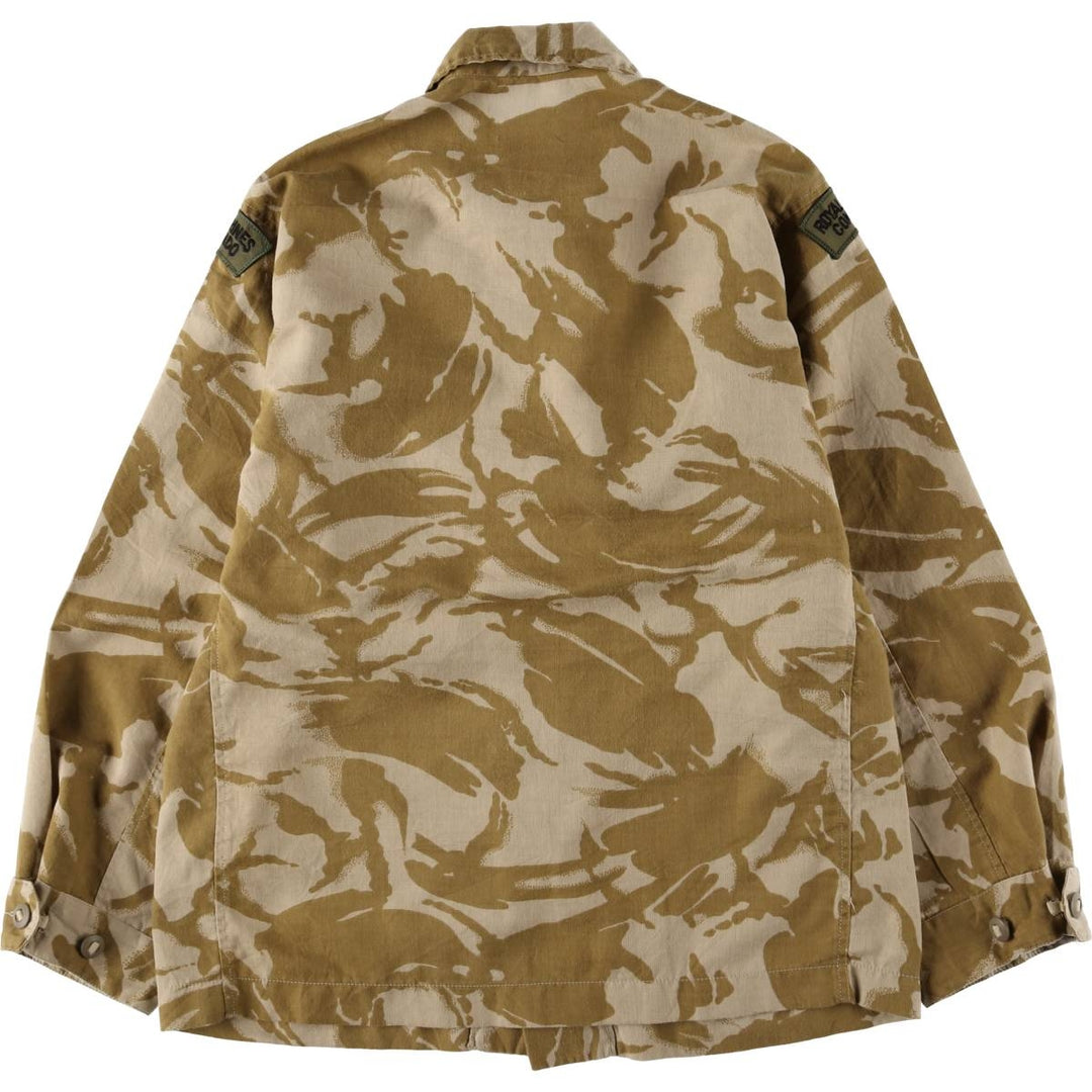 British Army Camouflage Pattern DPM Desert Camo Military Field Jacket, Size 170 unclear Beige type Vintage Second Hand
