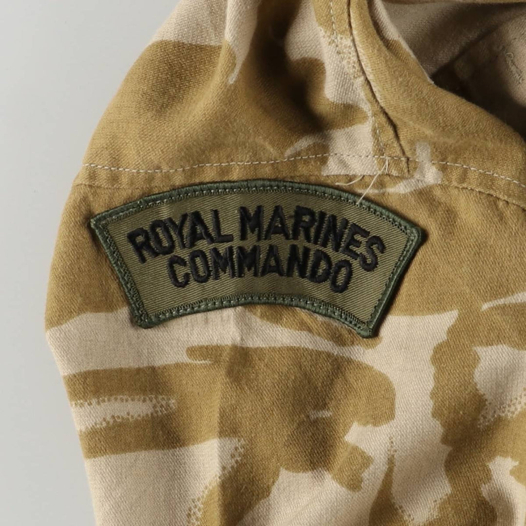 British Army Camouflage Pattern DPM Desert Camo Military Field Jacket, Size 170 unclear Beige type Vintage Second Hand