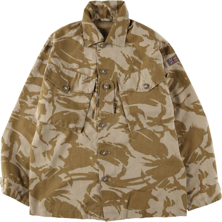 British Army Camouflage Pattern DPM Desert Camo Military Field Jacket, Size 170 unclear Beige type Vintage Second Hand