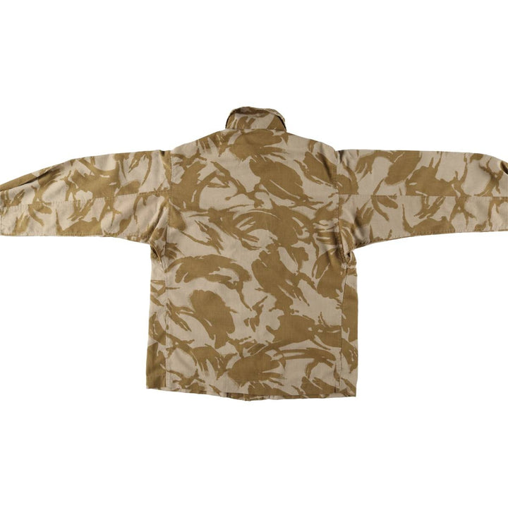British Army Camouflage Pattern DPM Desert Camo Military Field Jacket, Size 170 unclear Beige type Vintage Second Hand