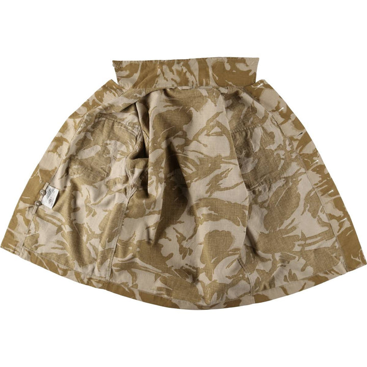 British Army Camouflage Pattern DPM Desert Camo Military Field Jacket, Size 170 unclear Beige type Vintage Second Hand