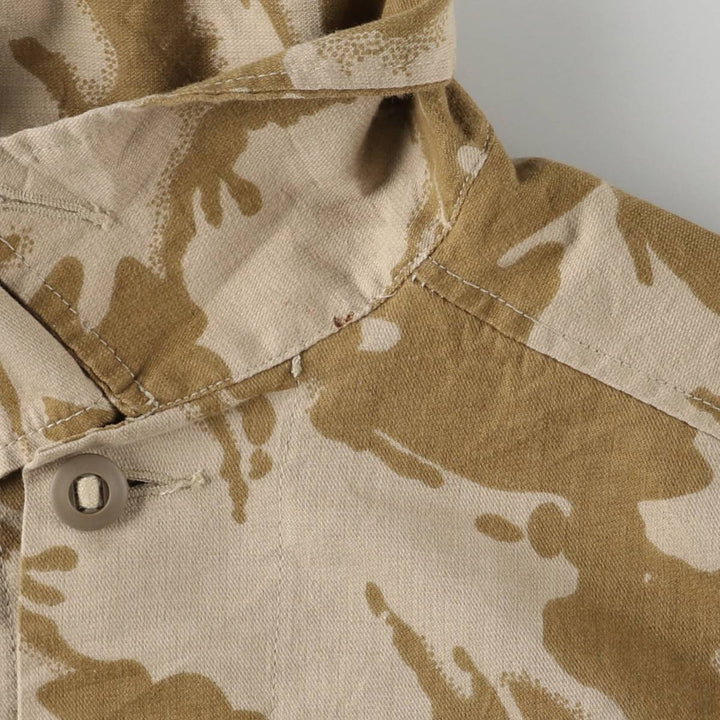 British Army Camouflage Pattern DPM Desert Camo Military Field Jacket, Size 170 unclear Beige type Vintage Second Hand