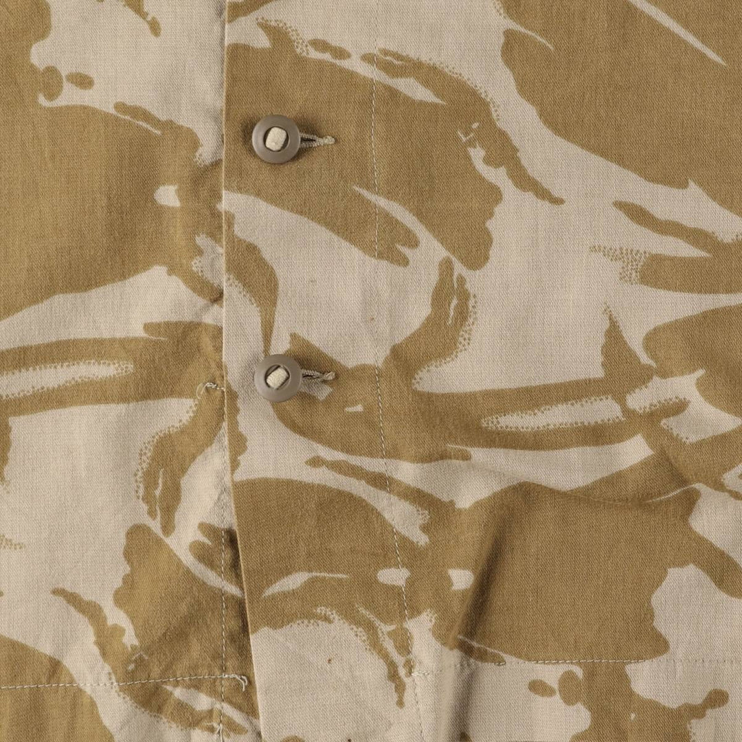 British Army Camouflage Pattern DPM Desert Camo Military Field Jacket, Size 170 unclear Beige type Vintage Second Hand
