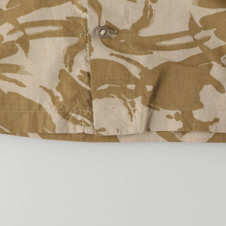 British Army Camouflage Pattern DPM Desert Camo Military Field Jacket, Size 170 unclear Beige type Vintage Second Hand