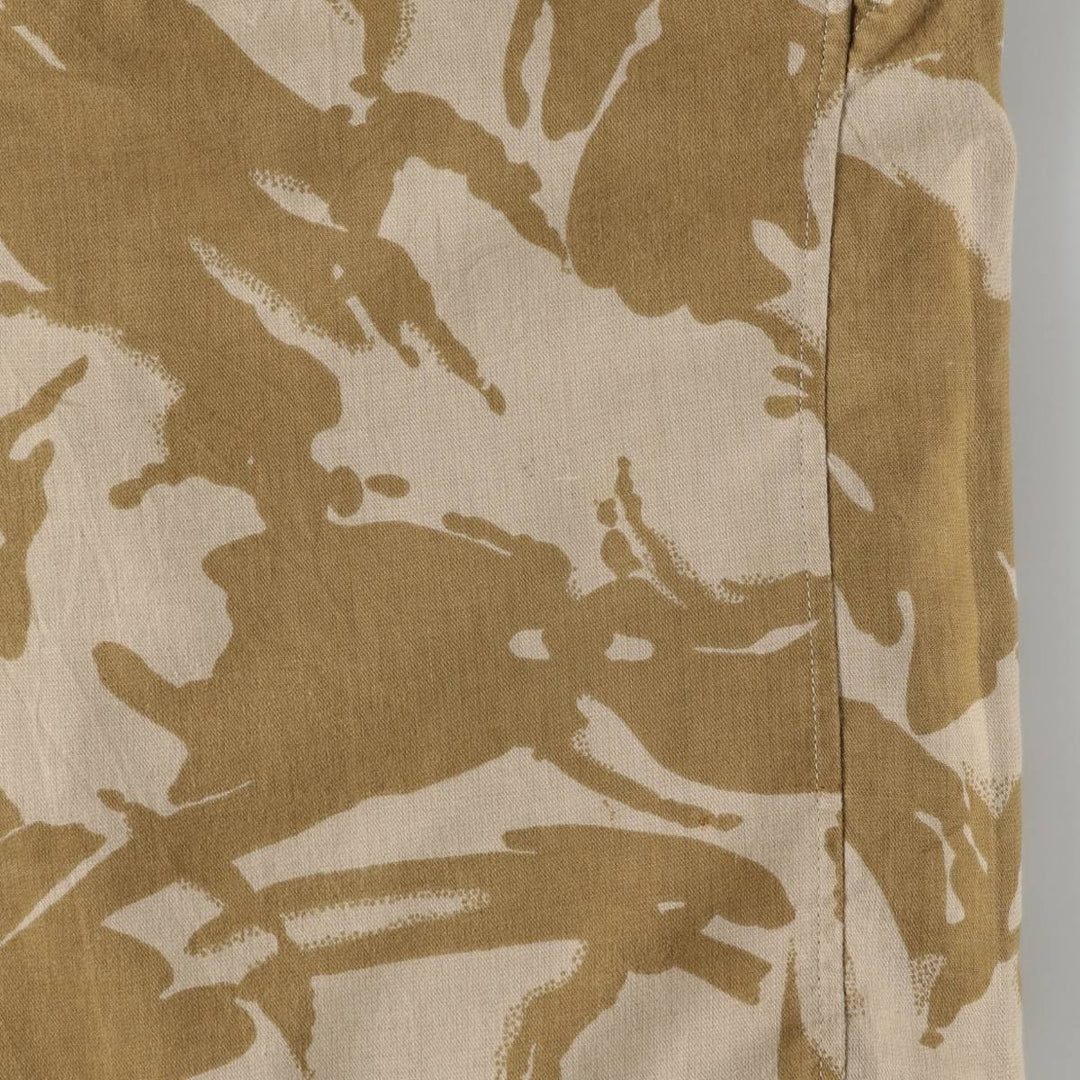 British Army Camouflage Pattern DPM Desert Camo Military Field Jacket, Size 170 unclear Beige type Vintage Second Hand