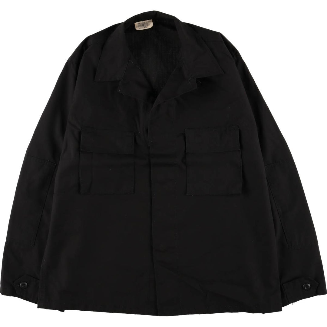 Ripstop BDU Military Jacket, Large-Regular, Men's Size L cotton black type Vintage Second Hand
