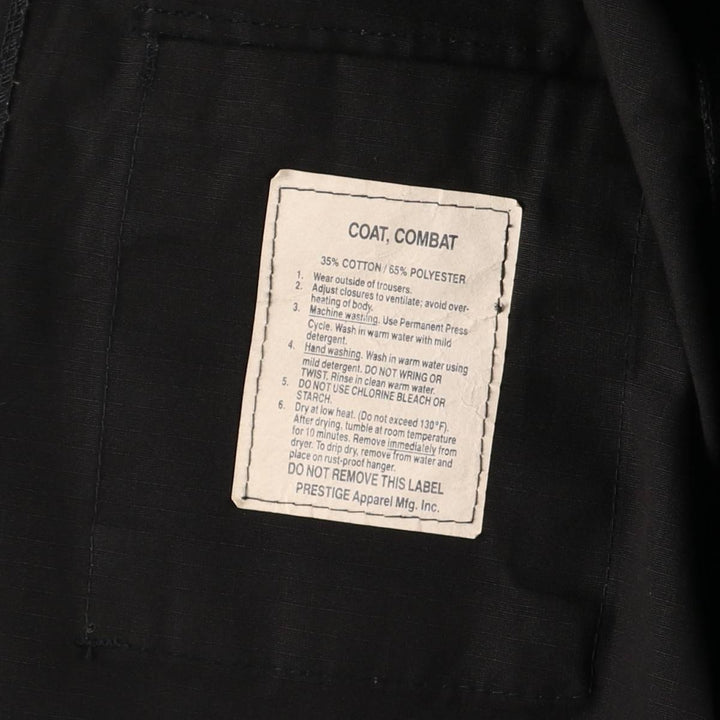 Ripstop BDU Military Jacket, Large-Regular, Men's Size L cotton black type Vintage Second Hand